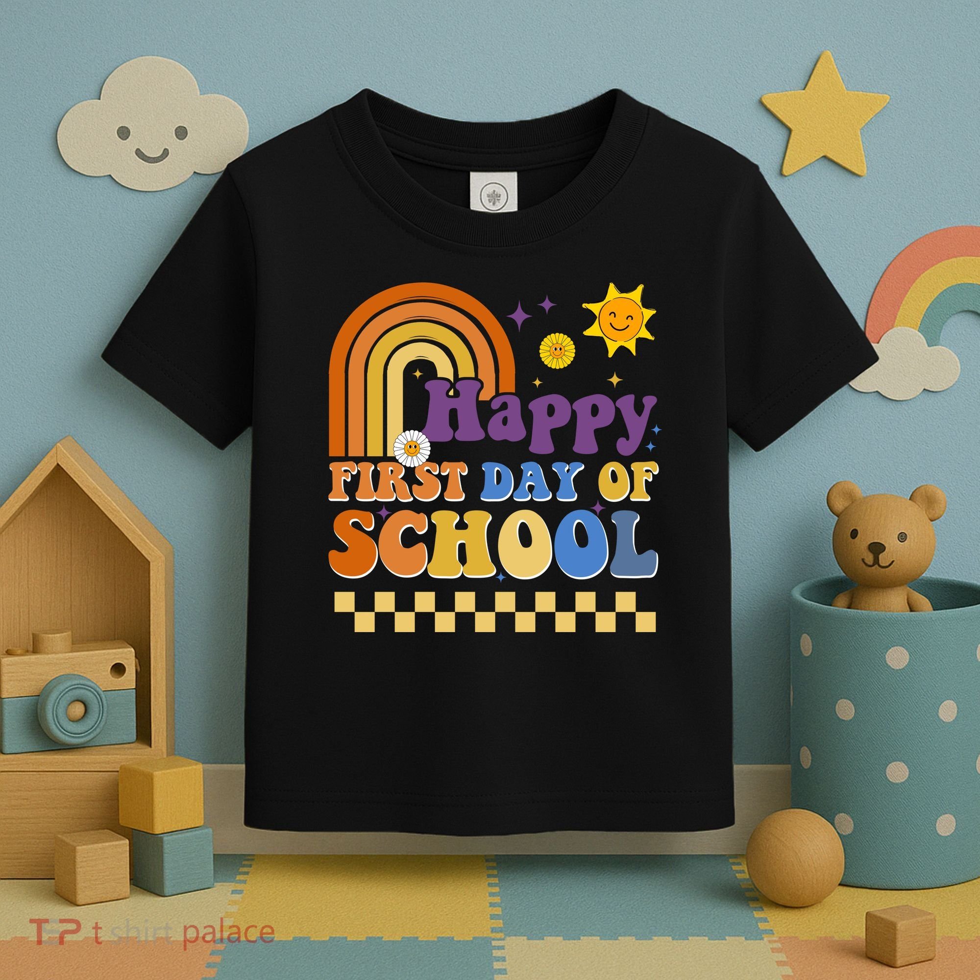 Happy First Day Of School Toddler T-Shirt