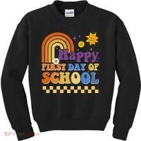Happy First Day Of School Kids Sweatshirt thumb 0