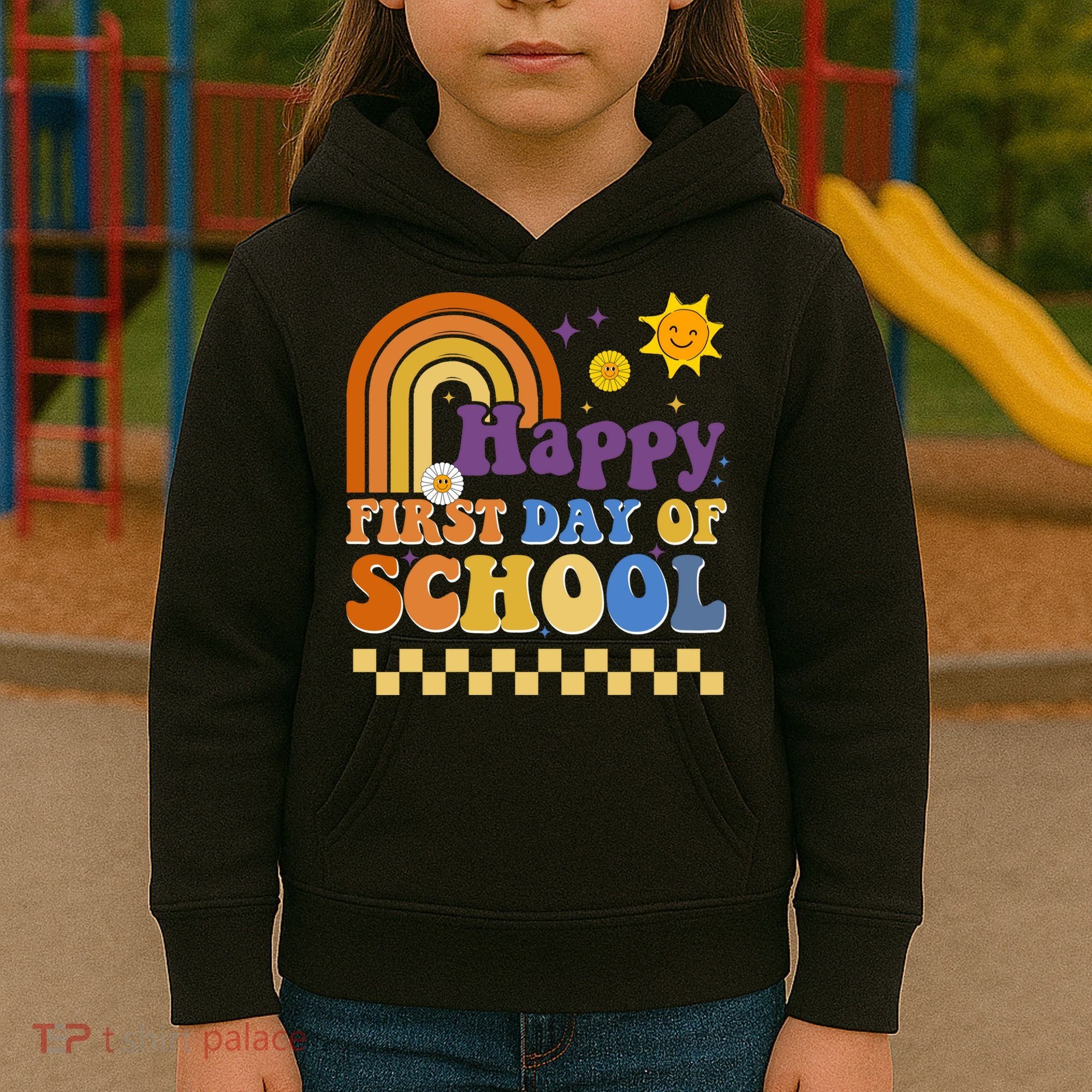 Happy First Day Of School Kids Hoodie