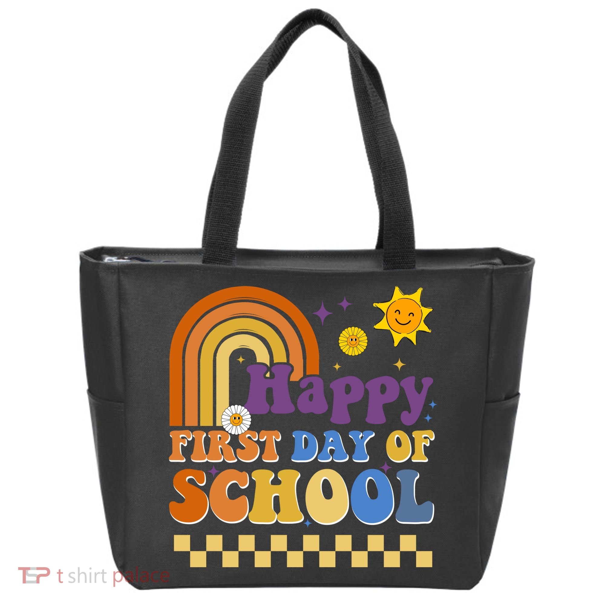 Happy First Day Of School Tote Bag