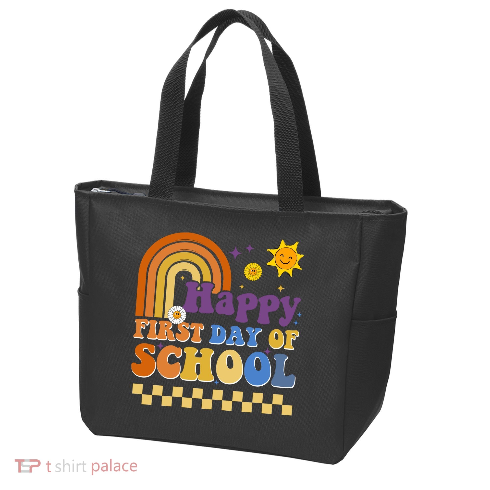 Happy First Day Of School Tote Bag