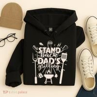 Happy Father's Day Stand Back Dad's Grilling Hoodie thumb 4
