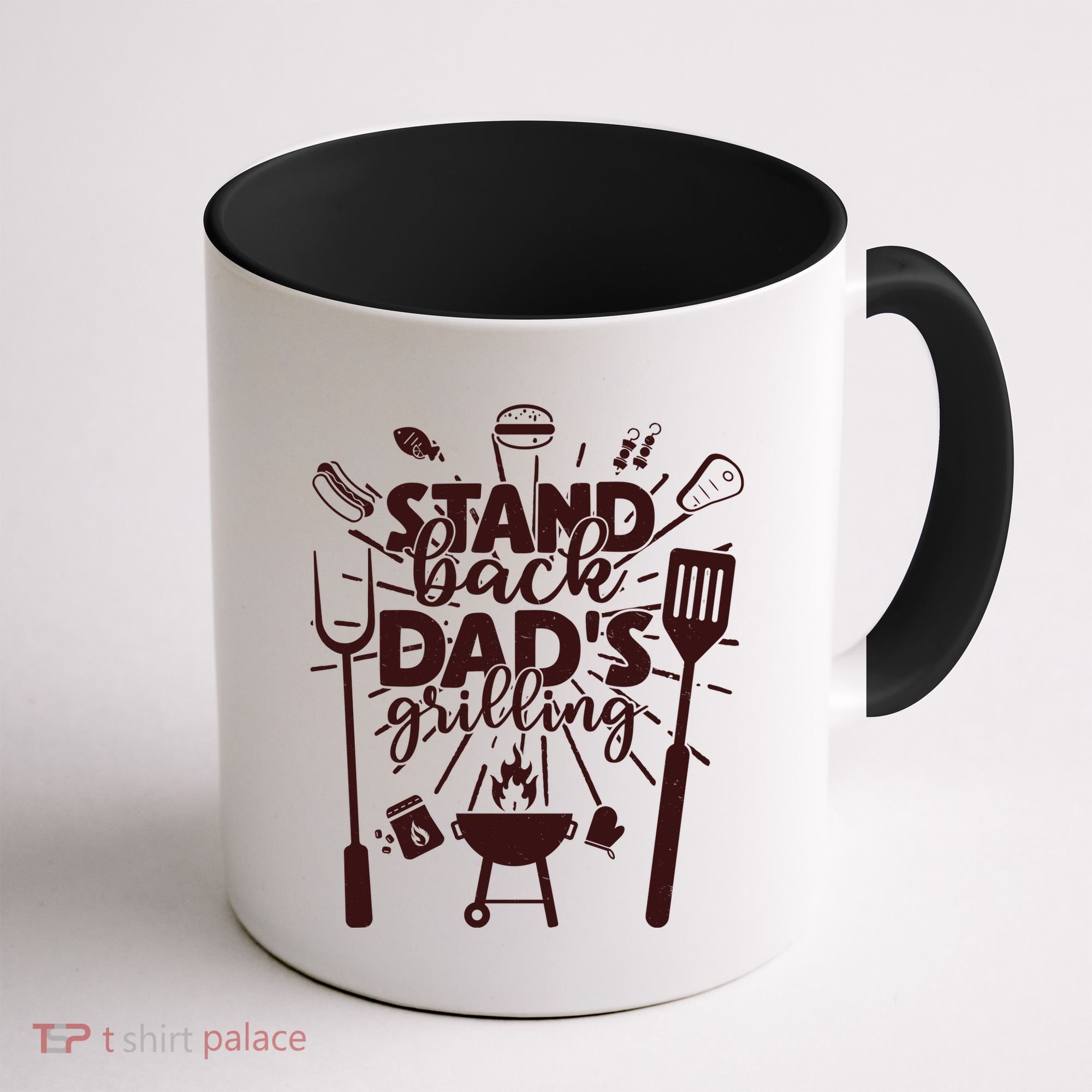 Happy Father's Day Stand Back Dad's Grilling Coffee Mug