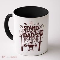 Happy Father's Day Stand Back Dad's Grilling Coffee Mug thumb 0