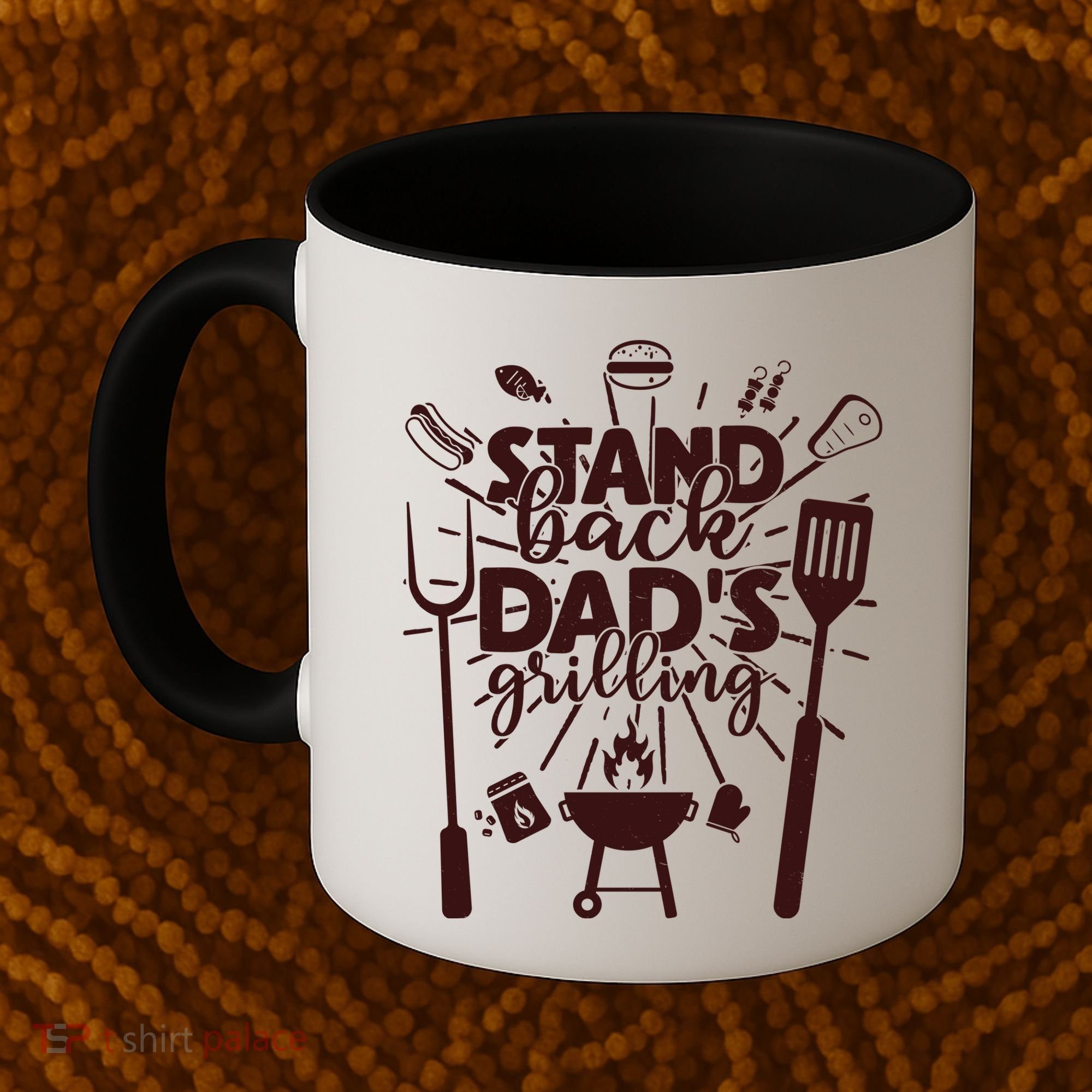 Happy Father's Day Stand Back Dad's Grilling Coffee Mug