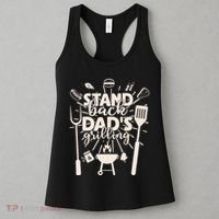 Happy Father's Day Stand Back Dad's Grilling Women's Tank Top thumb 3