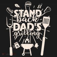 Happy Father's Day Stand Back Dad's Grilling Women's Tank Top thumb 5