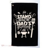 Happy Father's Day Stand Back Dad's Grilling Golf Towel thumb 0