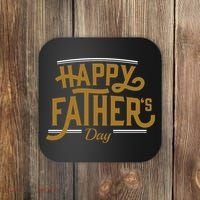 Happy Father's Day Celebration Gift Coaster thumb 0