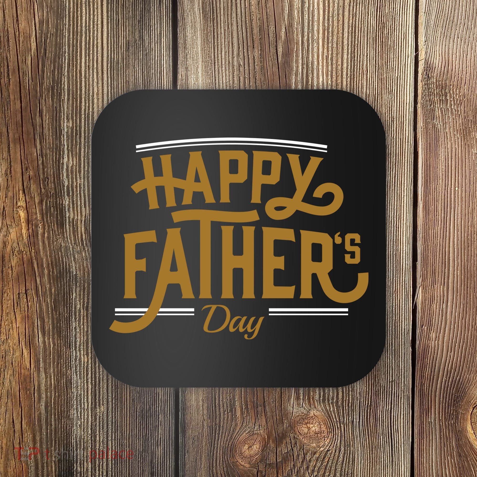 Happy Father's Day Celebration Gift Coaster