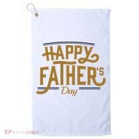 Happy Father's Day Celebration Gift Golf Towel thumb 0