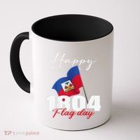 Haitian Flag Day Haiti 1804 For Proud Haitian Coffee Mug thumb 0