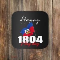 Haitian Flag Day Haiti 1804 For Proud Haitian Coaster thumb 0