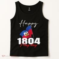 Haitian Flag Day Haiti 1804 For Proud Haitian Tank Top thumb 2