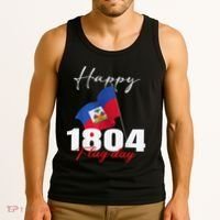 Haitian Flag Day Haiti 1804 For Proud Haitian Tank Top thumb 3