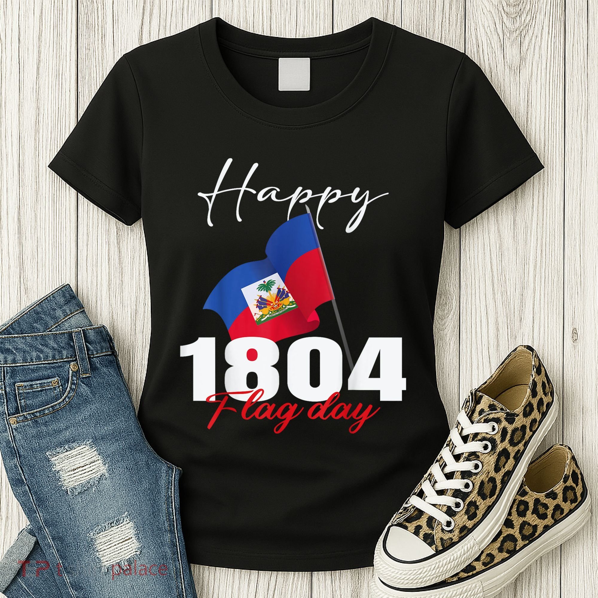 Haitian Flag Day Haiti 1804 For Proud Haitian Women's T-Shirt