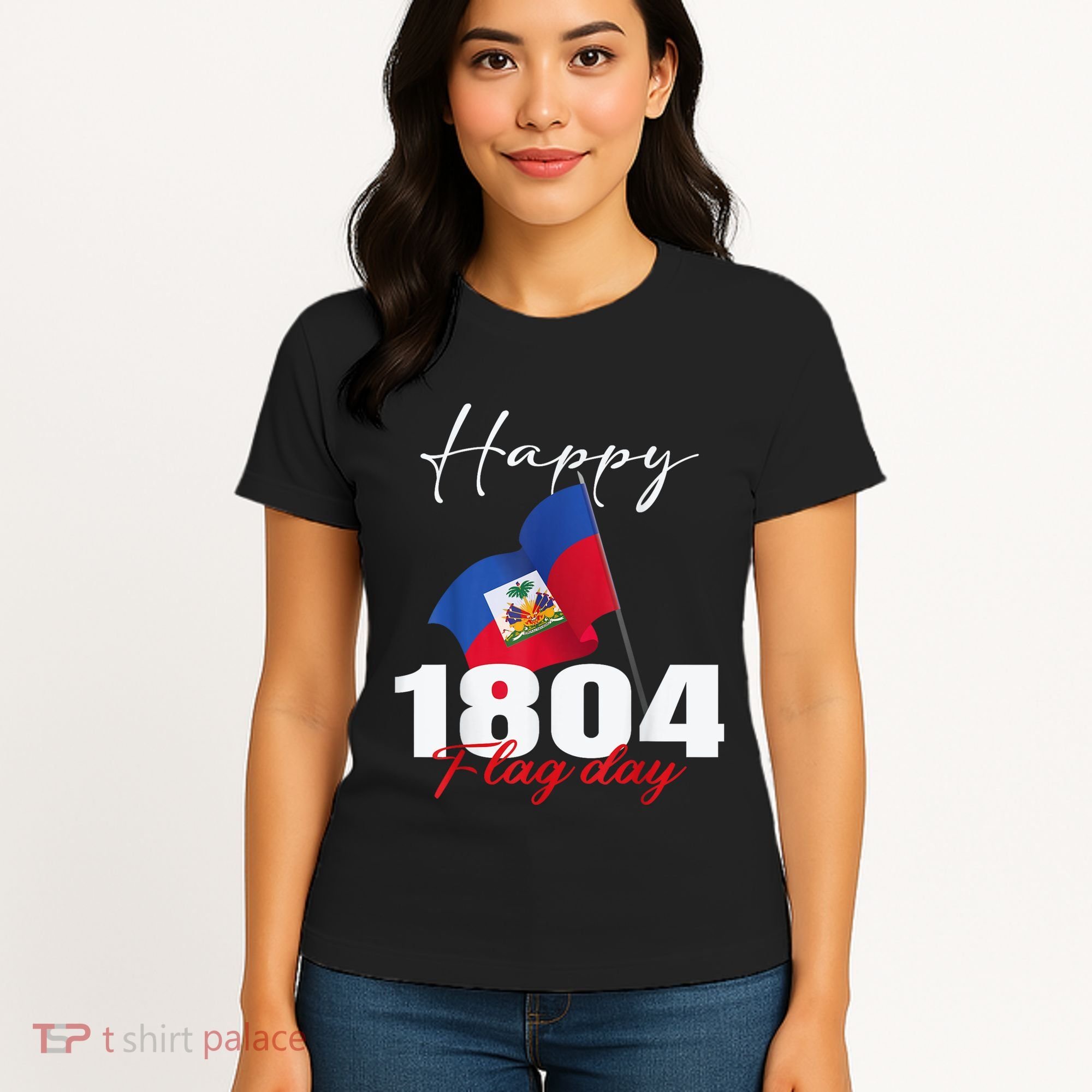 Haitian Flag Day Haiti 1804 For Proud Haitian Women's T-Shirt
