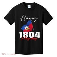 Haitian Flag Day Haiti 1804 For Proud Haitian Kids T-Shirt thumb 0