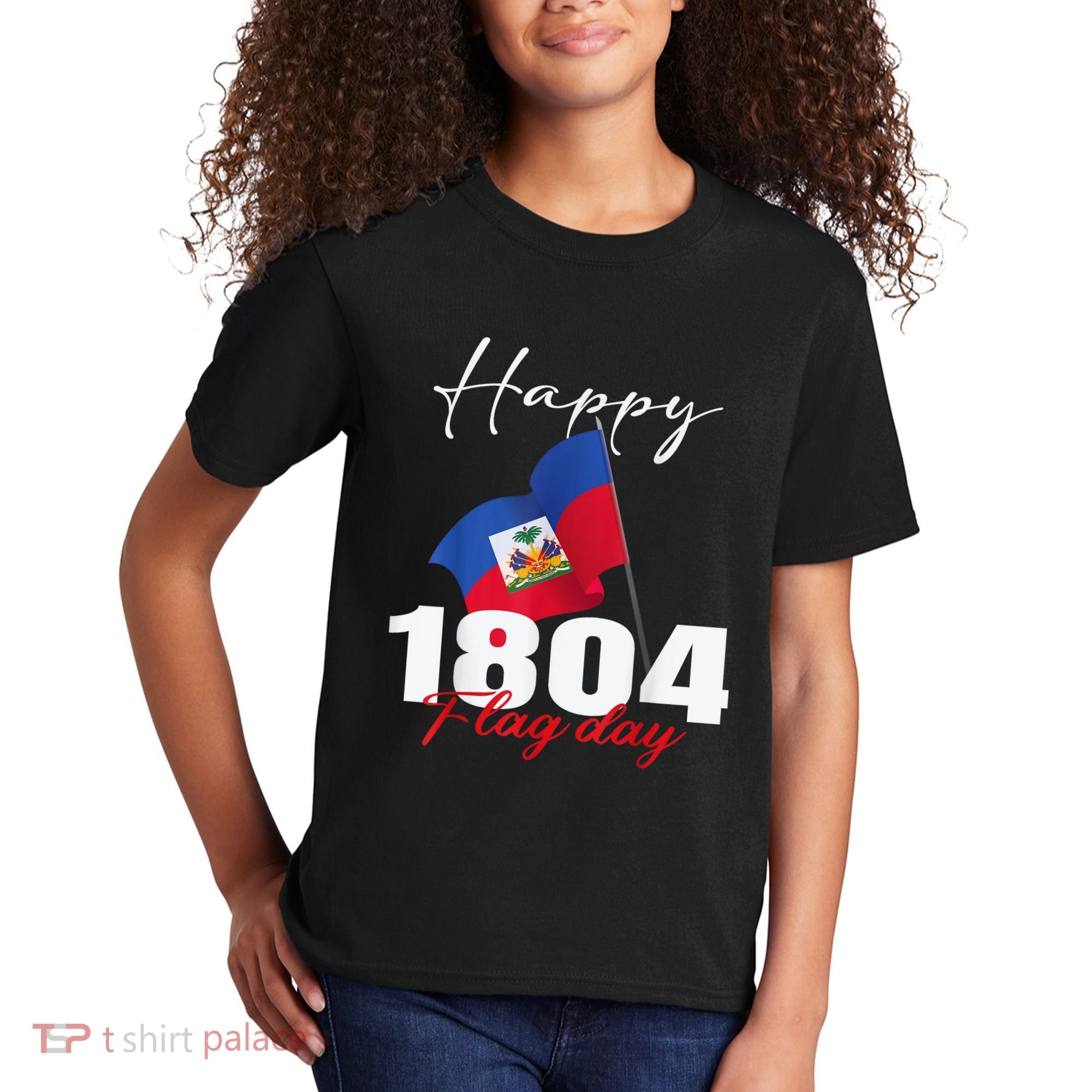 Haitian Flag Day Haiti 1804 For Proud Haitian Kids T-Shirt