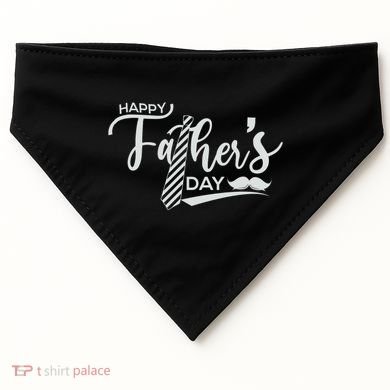 Happy Father's Day USA-Made Doggie Bandana