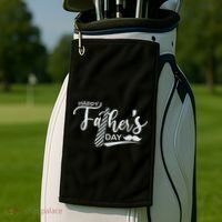 Happy Father's Day Golf Towel thumb 2