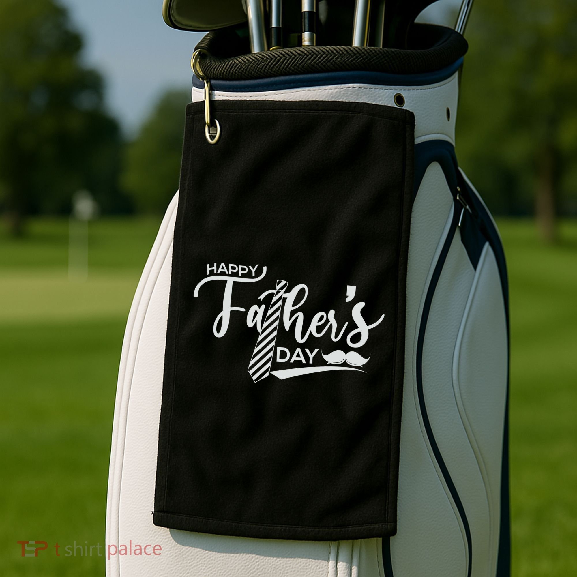 Happy Father's Day Golf Towel
