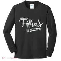 Happy Father's Day Kids Long Sleeve Shirt thumb 0