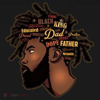 Happy Father's Day Black African American Dad Ornament thumb 1