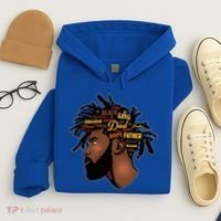 Happy Father's Day Black African American Dad Hoodie thumb 4
