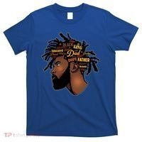 Happy Father's Day Black African American Dad T-Shirt thumb 0