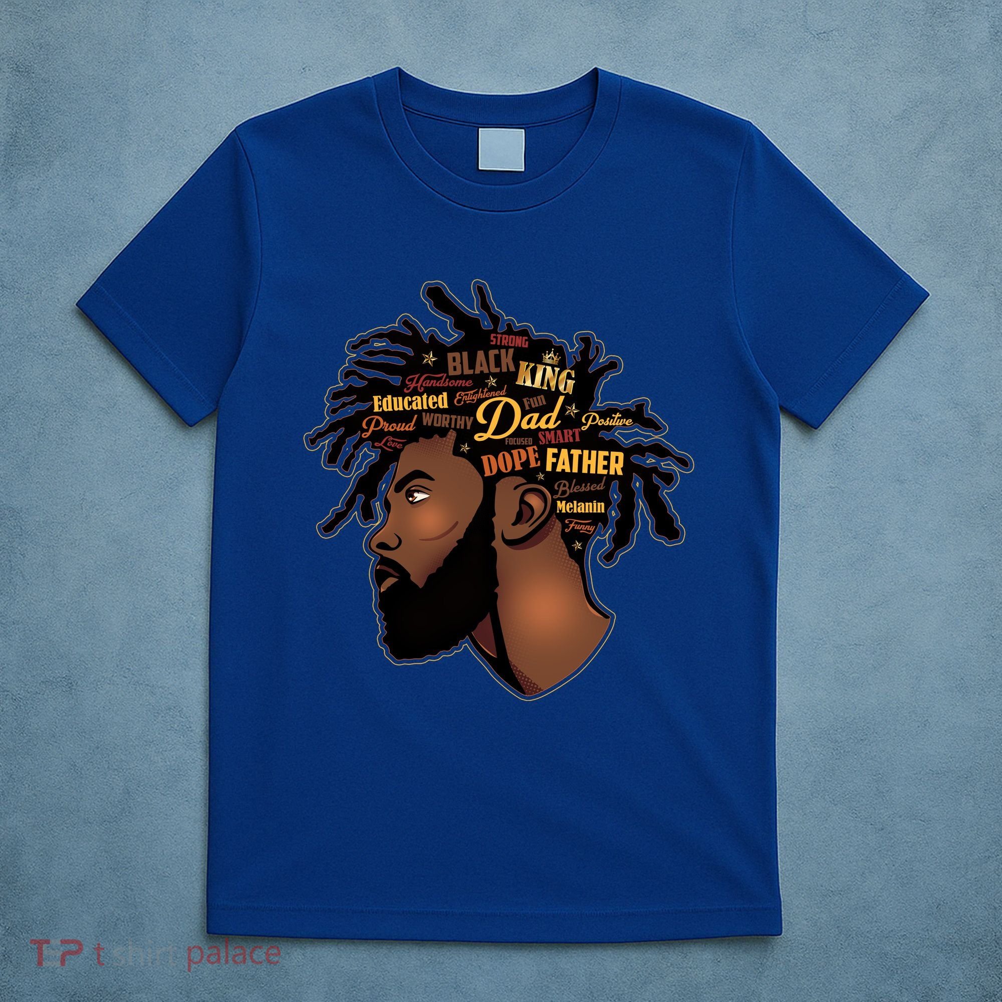 Happy Father's Day Black African American Dad T-Shirt