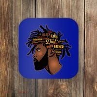 Happy Father's Day Black African American Dad Coaster thumb 0