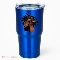 Happy Father's Day Black African American Dad Tumbler thumb 0