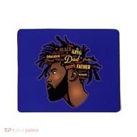 Happy Father's Day Black African American Dad Mousepad thumb 0