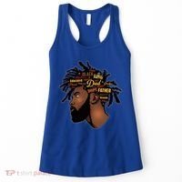 Happy Father's Day Black African American Dad Women's Tank Top thumb 0