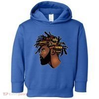 Happy Father's Day Black African American Dad Toddler Hoodie thumb 0