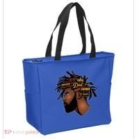 Happy Father's Day Black African American Dad Tote Bag thumb 2