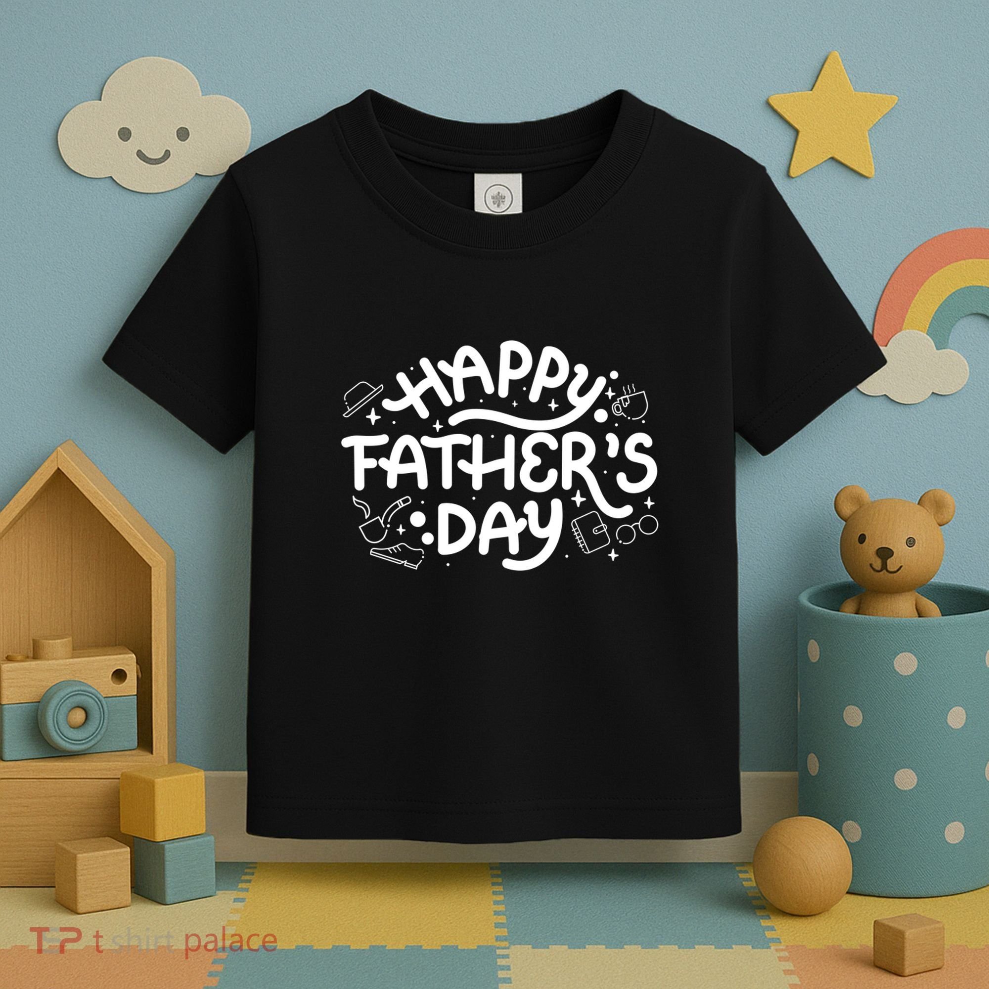 Happy Father's Day Dad Gift Toddler T-Shirt