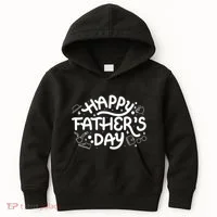 Happy Father's Day Dad Gift Kids Hoodie thumb 0
