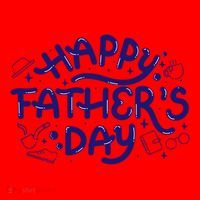 Happy Father's Day Dad Gift Santa Hat thumb 1