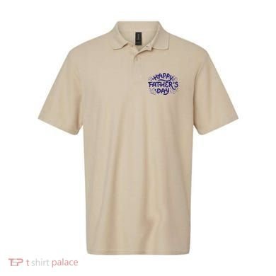 Happy Father's Day Dad Gift Polo