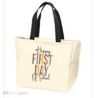 Happy First Day Of School Leopard Back To School Teacher Tote Bag thumb 3