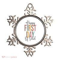 Happy First Day Of School Leopard Back To School Teacher Ornament thumb 0
