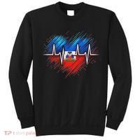 Haitian Flag Day Love Haiti Haitian Haitian Roots Haiti Flag Sweatshirt thumb 0