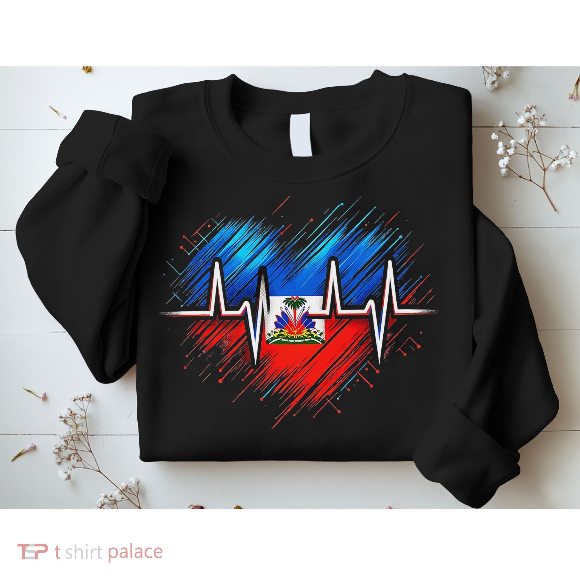 Haitian Flag Day Love Haiti Haitian Haitian Roots Haiti Flag Sweatshirt