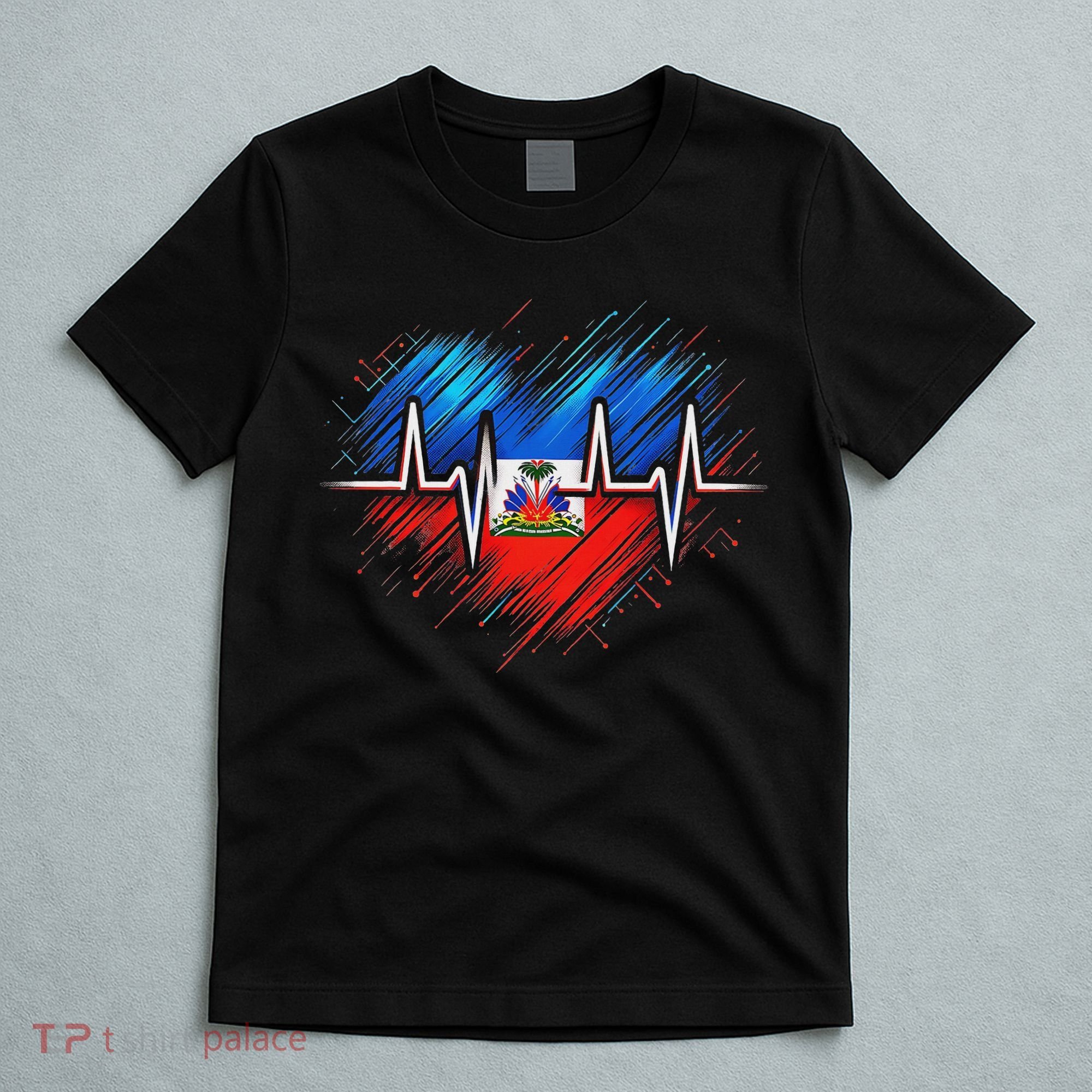 Haitian Flag Day Love Haiti Haitian Haitian Roots Haiti Flag T-Shirt
