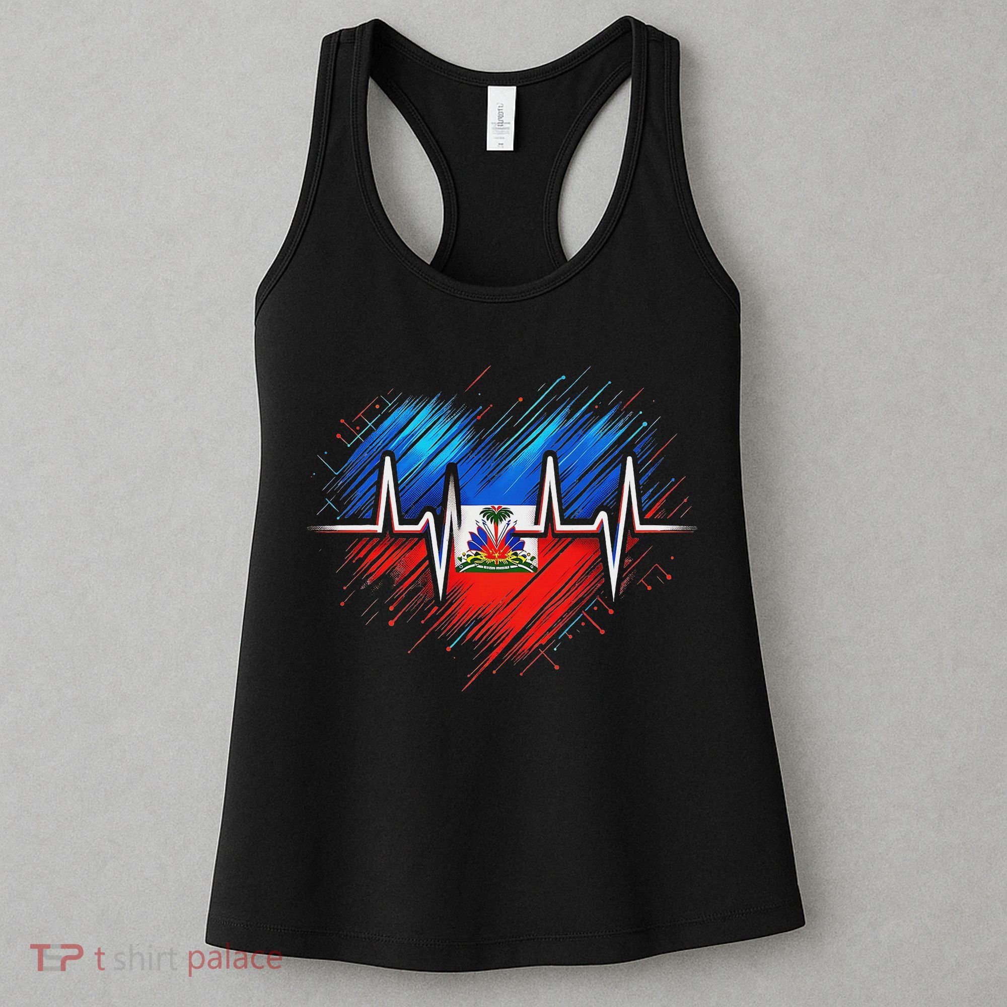 Haitian Flag Day Love Haiti Haitian Haitian Roots Haiti Flag Women's Tank Top