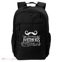 Happy Father's Day Dad Mustache Backpack thumb 0