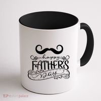 Happy Father's Day Dad Mustache Coffee Mug thumb 1