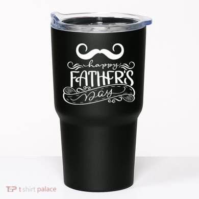 Happy Father's Day Dad Mustache Tumbler
